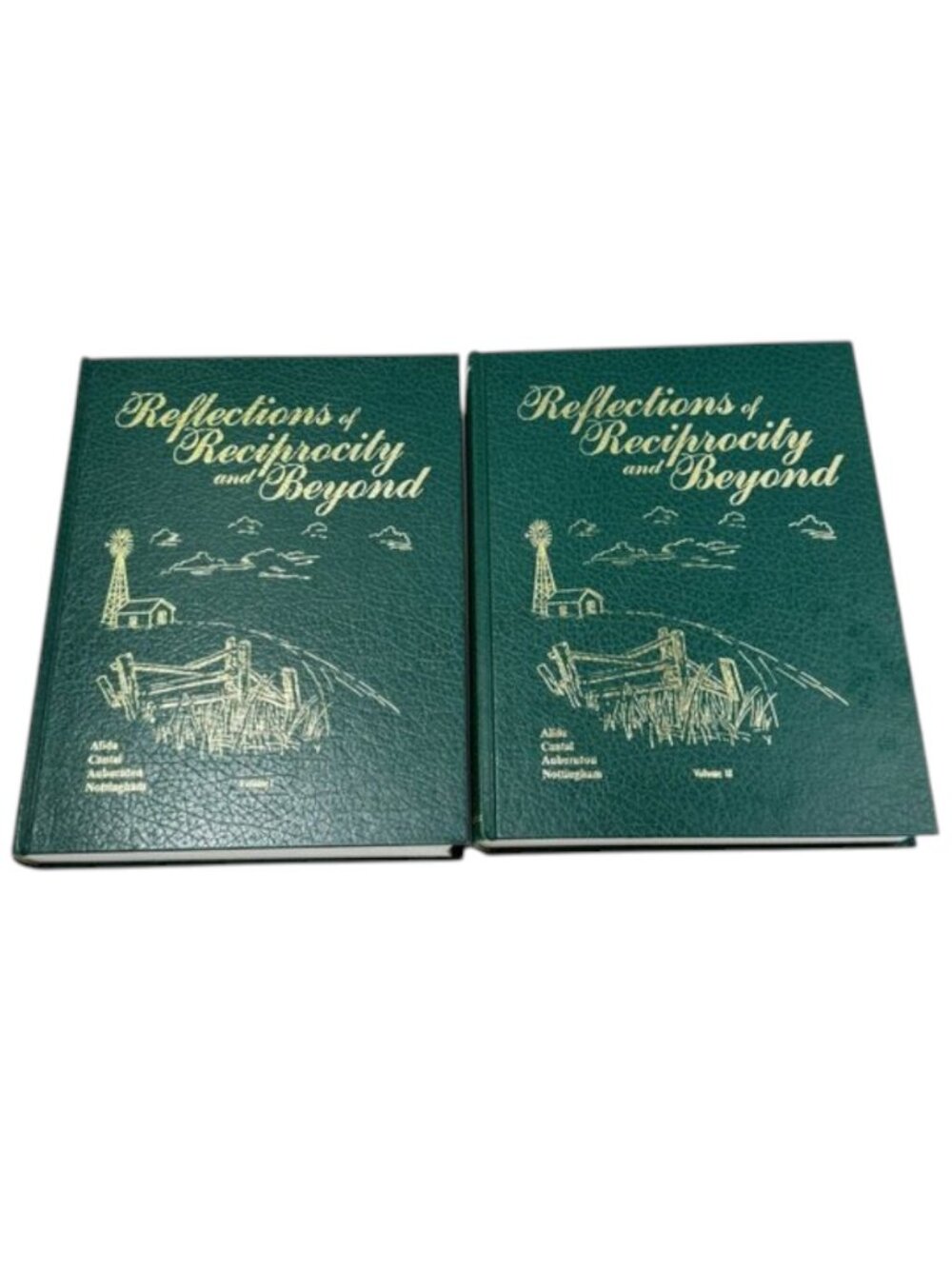 Reflections of Reciprocity‎ Beyond 2 Book Set Local History Saskatchewan HC 1989
